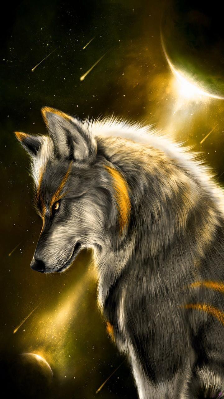 720x1280 Download Wolf wallpaper now. Browse millions of popular wallpaper and ringtones on Zedge and personalize your phone. Wolf wallpaper, Fantasy wolf, Wolf painting