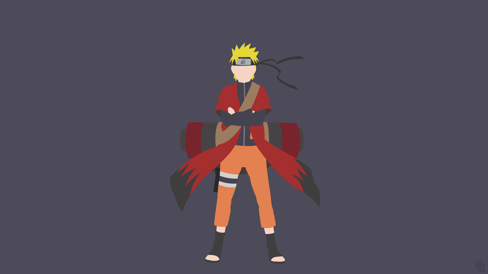1600x900 Minimalist Anime Wallpaper