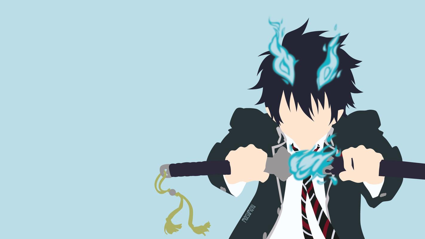 1422x800 Minimalist Wallpaper Anime HD HD Wallpaper