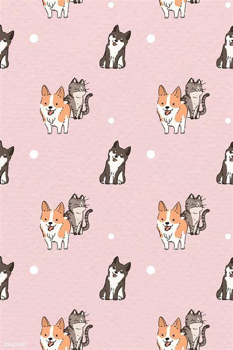 1400x2100 Cute Dog Drawing Background .