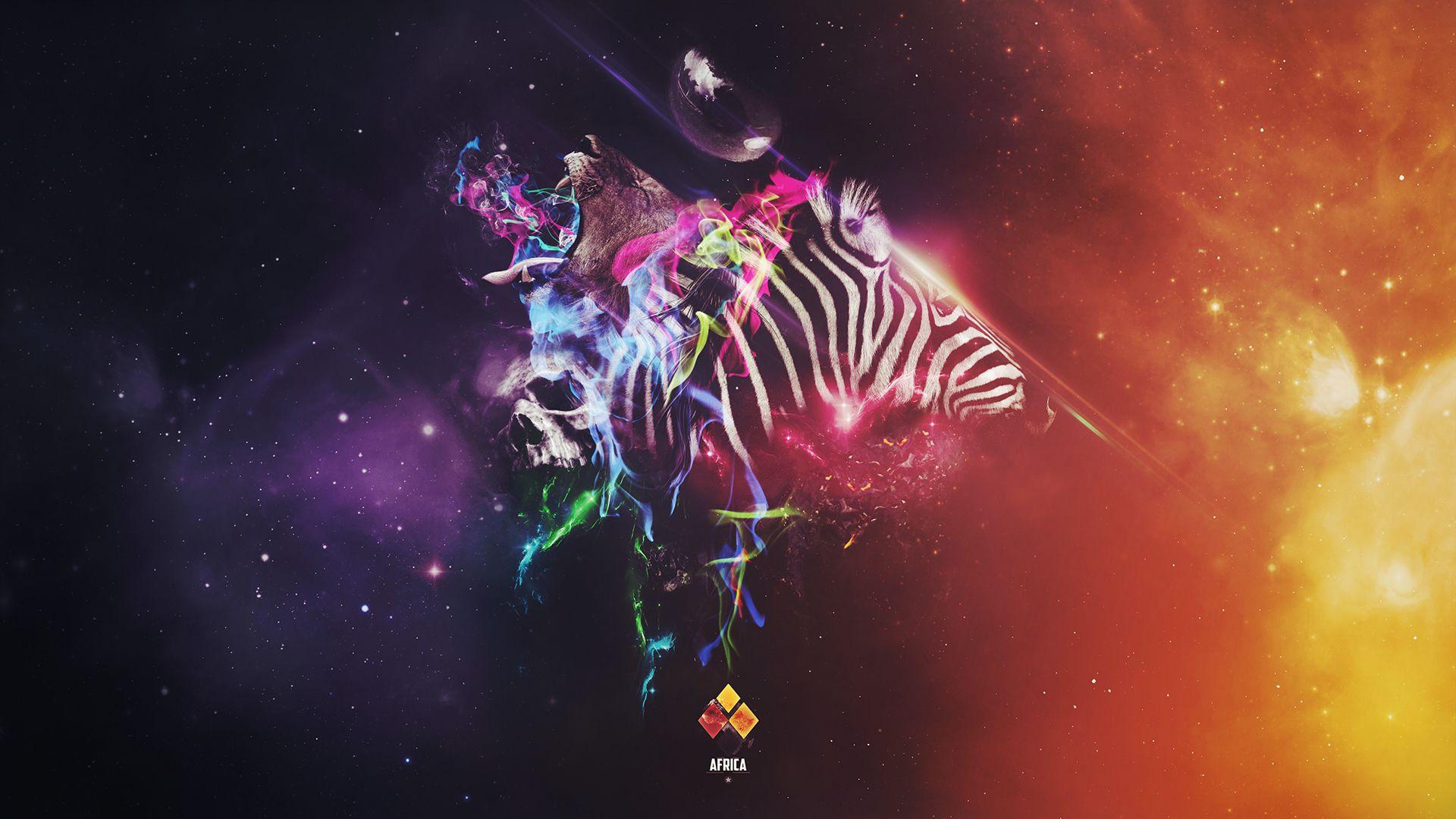 1920x1080 lion wallpaper creative