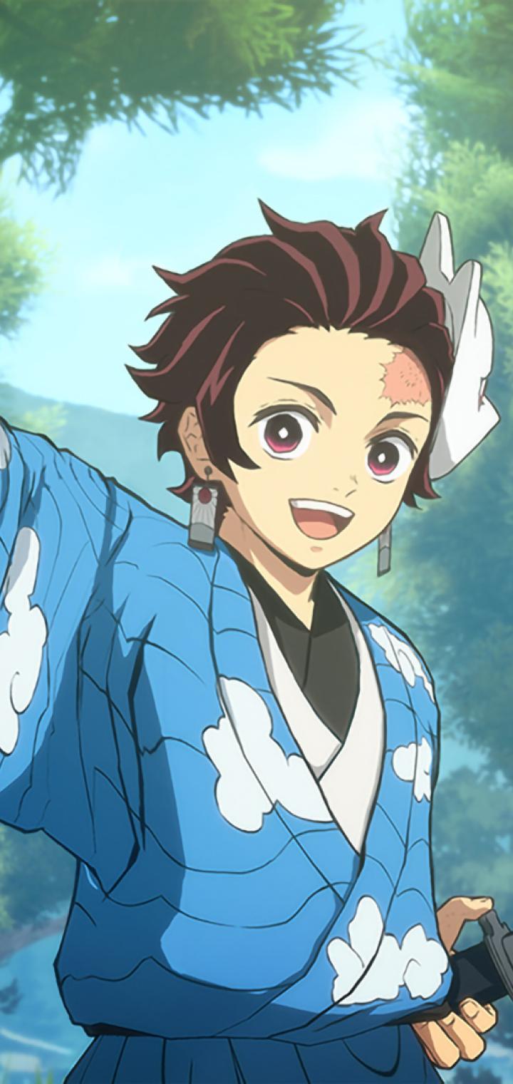 720x1520 Tanjiro Kamado in Demon Slayer Kimetsu no Yaiba Game 2020 720x1520 Resolution Wallpaper, HD Games 4K Wallpaper, Image, Photo and Background