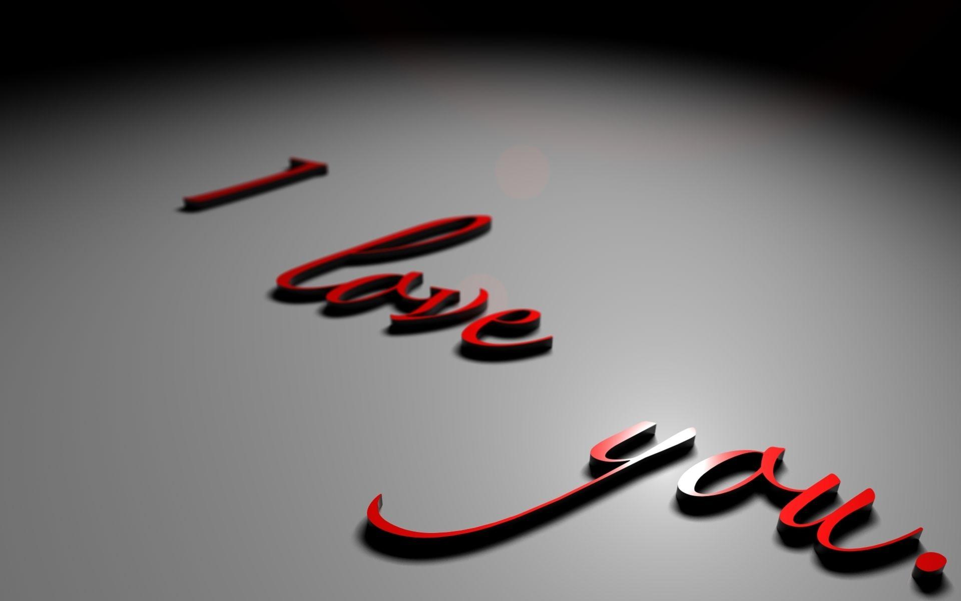 1920x1200 Free HD I Love You Wallpaper. Cute I Love You Image