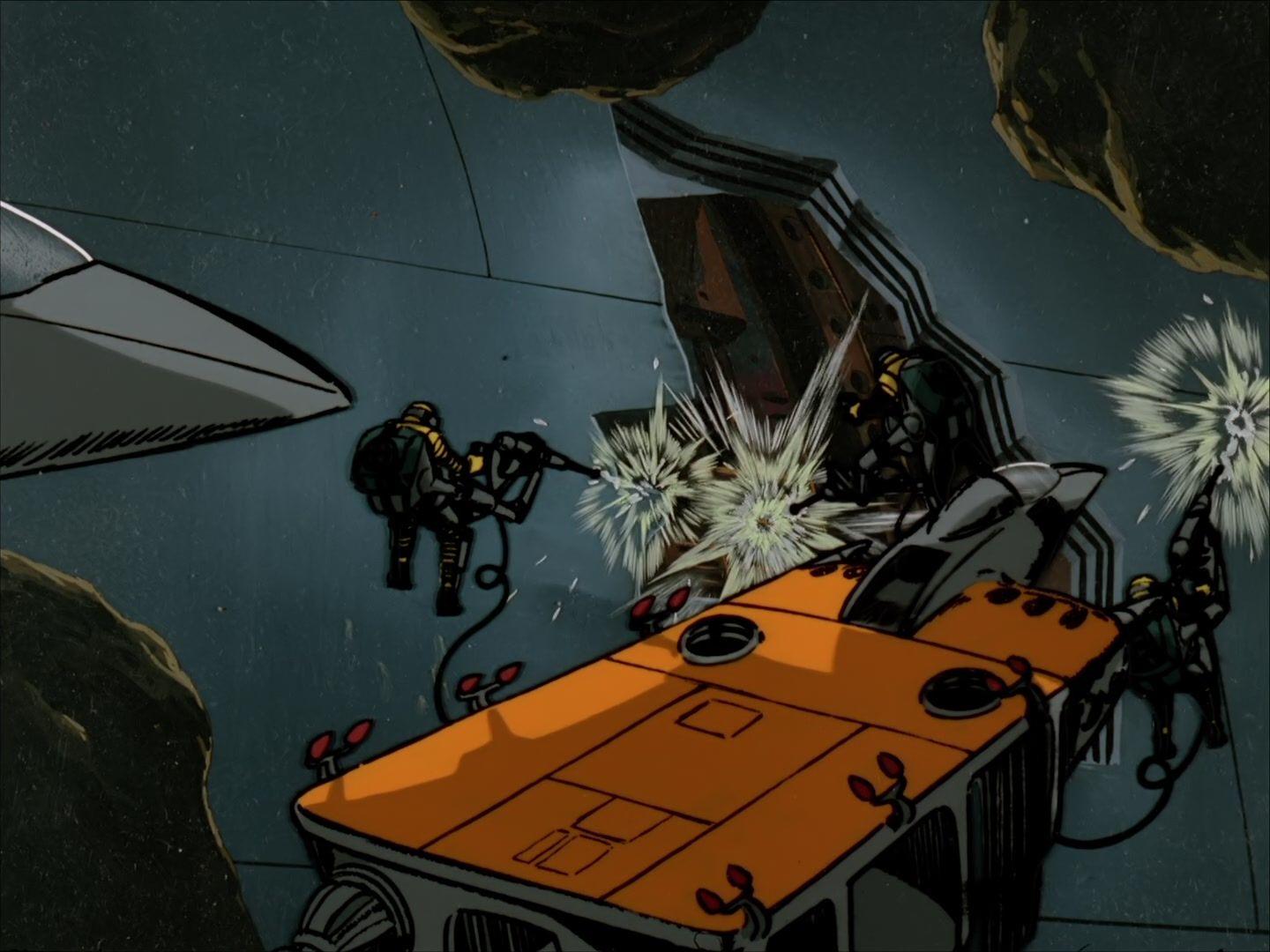 1440x1080 Space Battleship Yamato (Star Blazers) Screencaps, Screenshots, Image, Wallpaper, & Picture