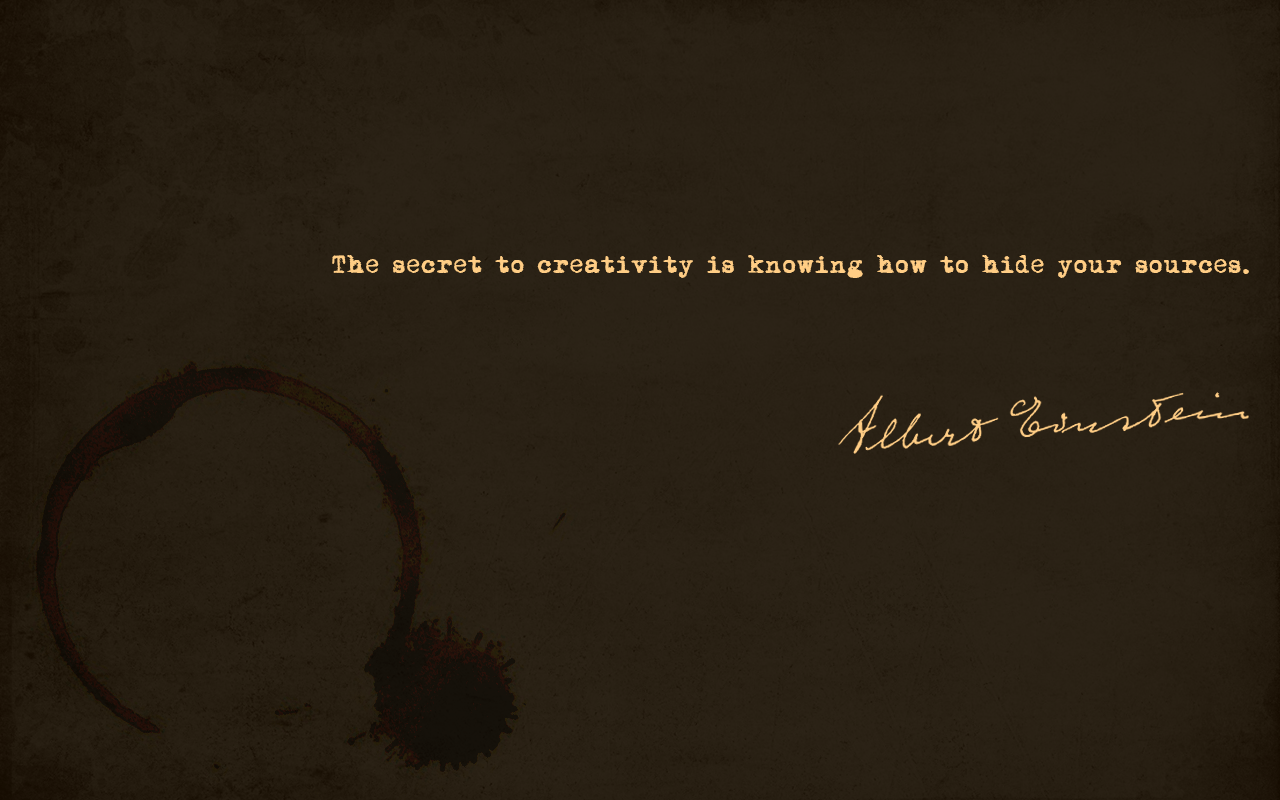 1280x800 Albert Einstein Quote Wallpaper. Rob's Space
