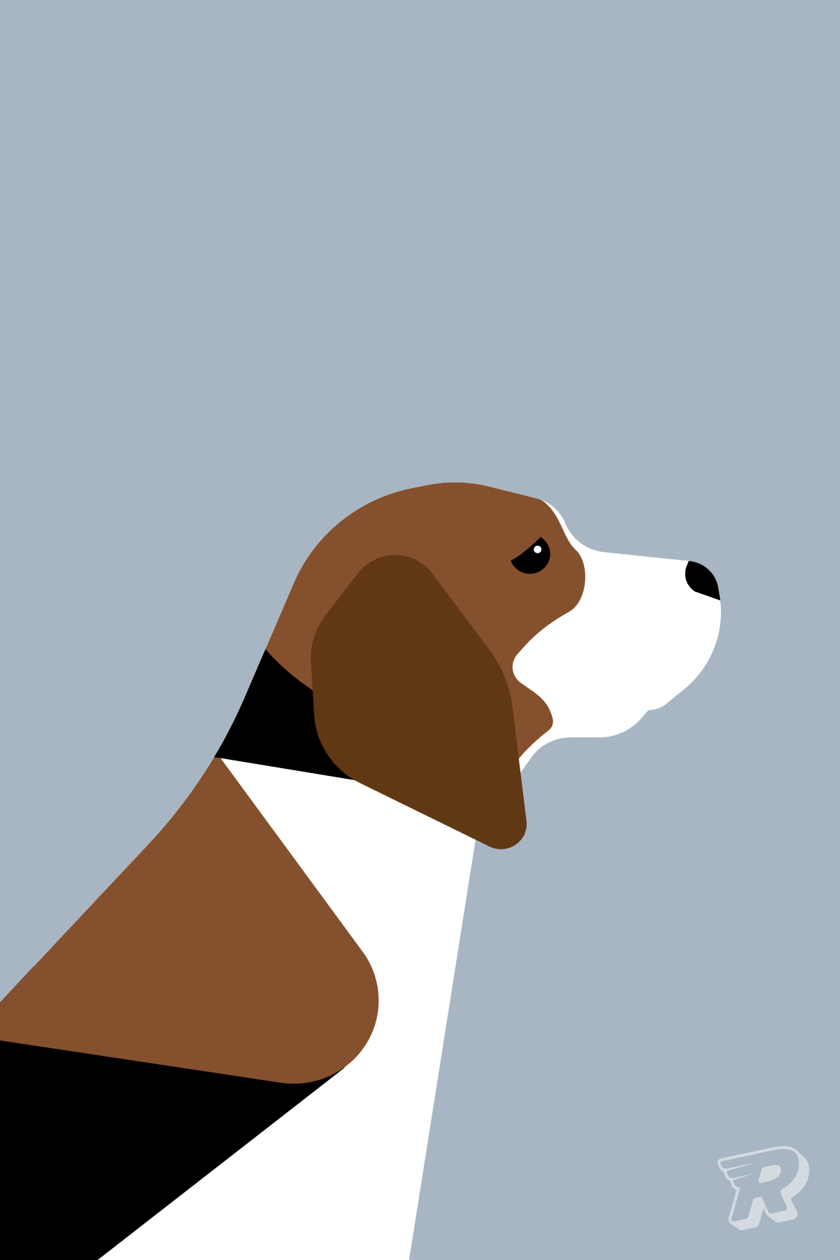 1201x1801 hieroglyphicstattoo. Beagle art, Dog art, Dog canvas