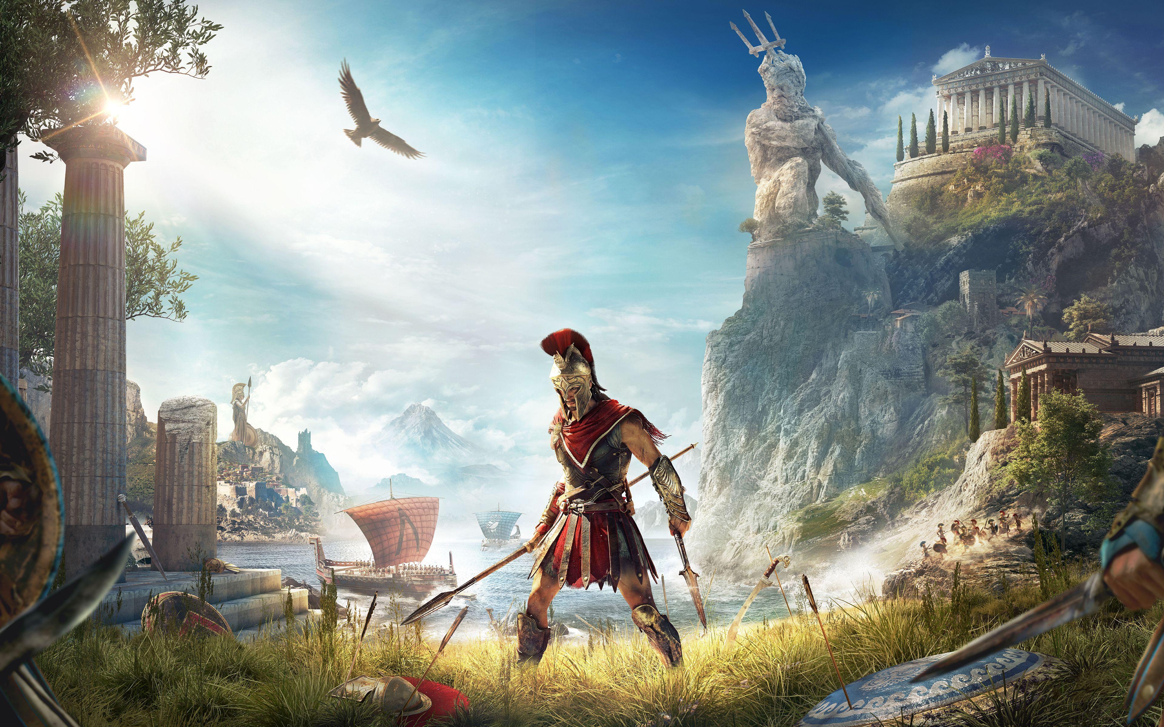 3840x2400 Assassin's Creed Odyssey 4K 8K Wallpaper