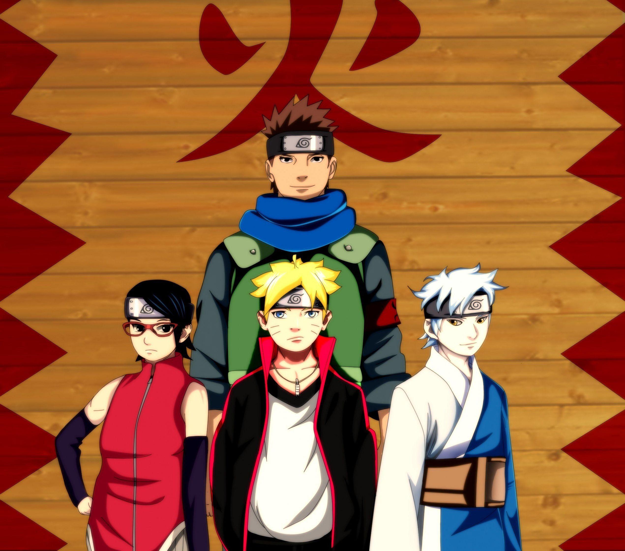 2542x2242 Boruto Uzumaki Mitsuki Sarada Uchiha Sarada Mitsuki Konohamaru Wallpaper & Background Download