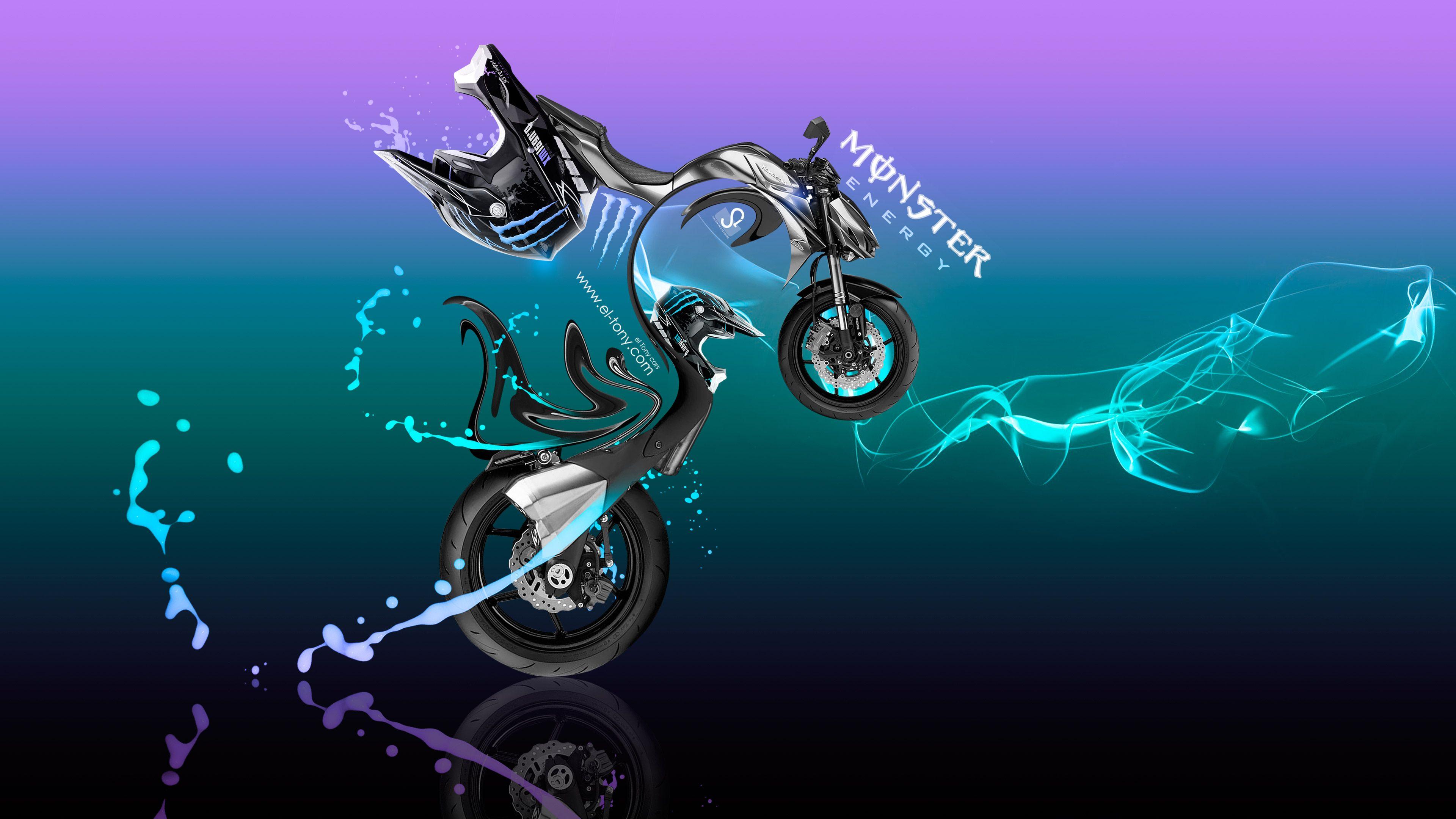 3840x2160 Monster Energy Jetski Kawasaki Ultra 0lx Plastic Moto