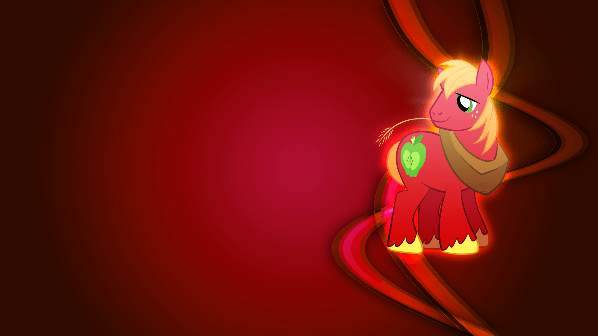 1920x1080 BG Ponies Macintosh by Episkopi and ShelltoonTV. My Little