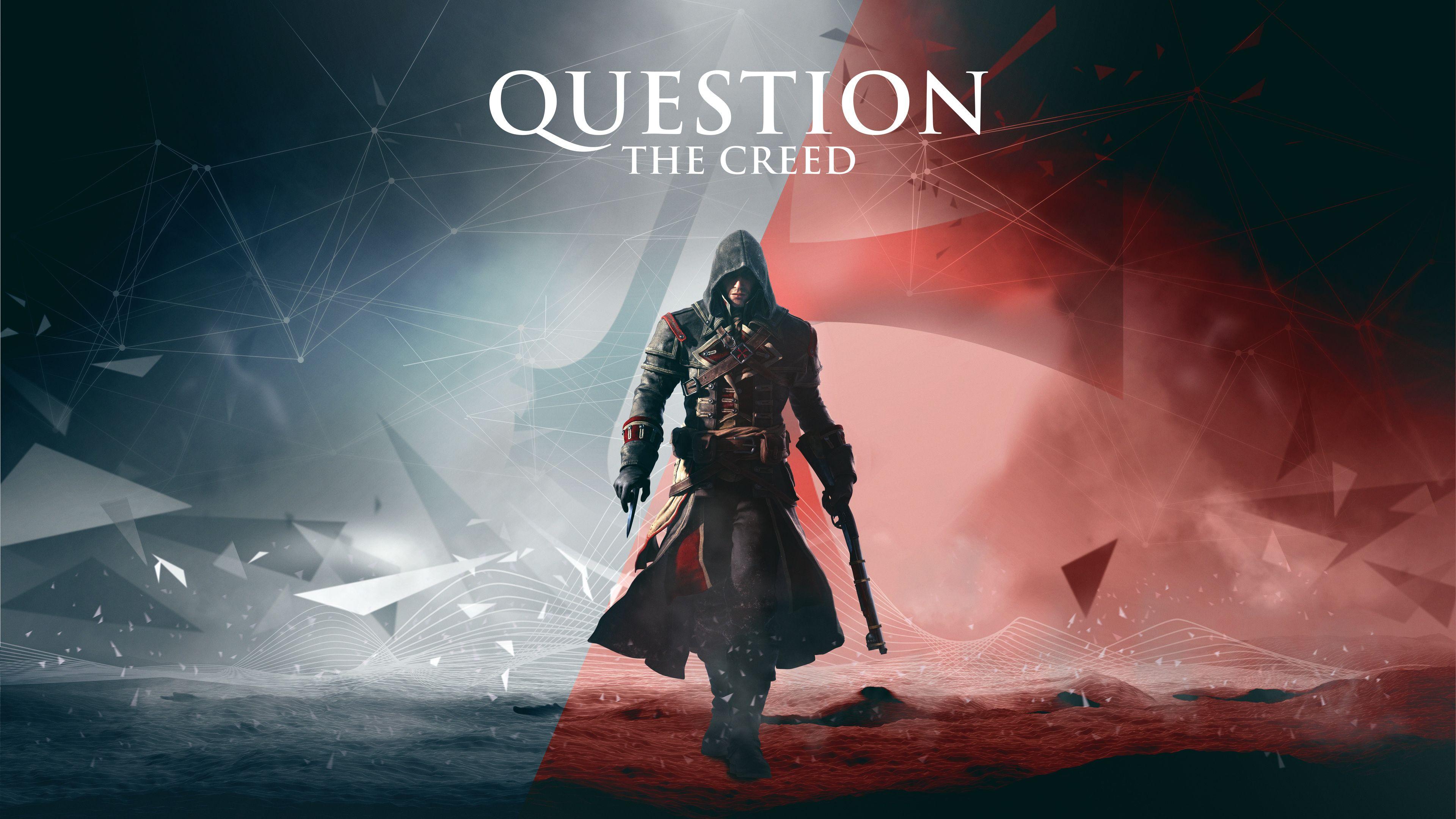 3840x2160 Wallpaper 4k Assassins Creed Question The Creed 4k 4k Wallpaper, 5k Wallpaper, 8k Wallpaper, Assassins Creed Wallpaper, Games Wallpaper, Hd Wallpaper, Pc Games Wallpaper, Ps Games Wallpaper, Xbox Games Wallpaper