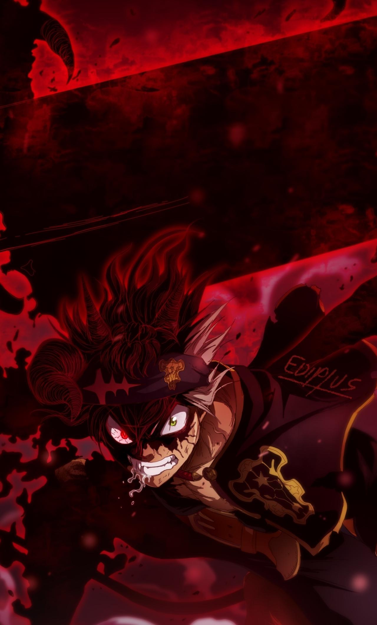 1280x2120 Asta in Black Clover iPhone 6 plus Wallpaper, HD Anime 4K Wallpaper, Image, Photo and Background
