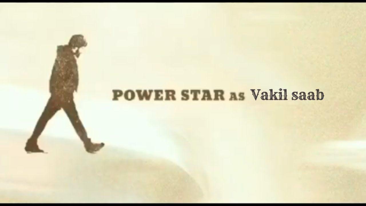 1280x720 Vakil Saab First Look Teaser Out. #PSPK26 First Look. Pawan Kalyan's Vakil saab Teaser