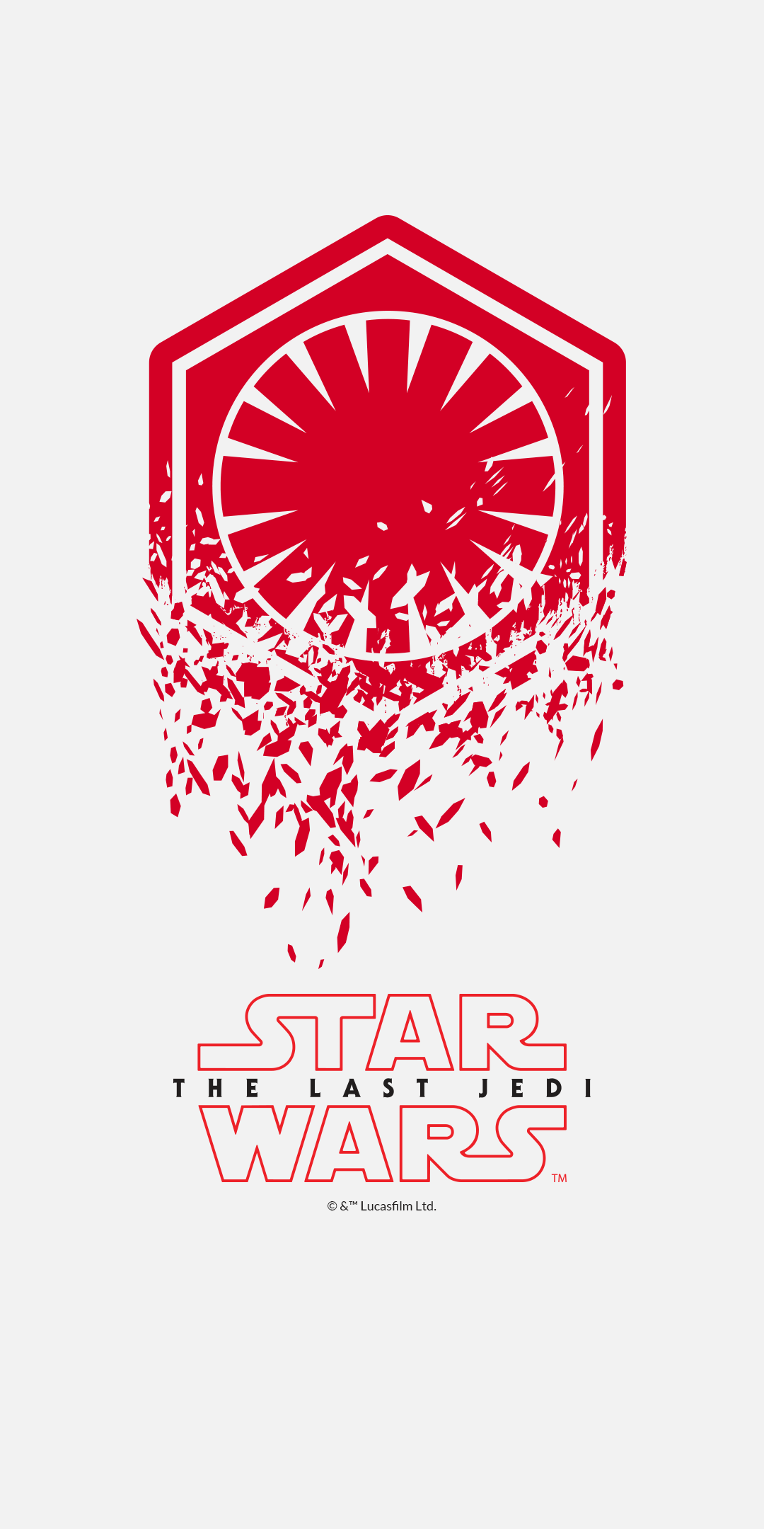 1080x2160 OnePlus 5T Star Wars: The Last Jedi wallpaper download leaked