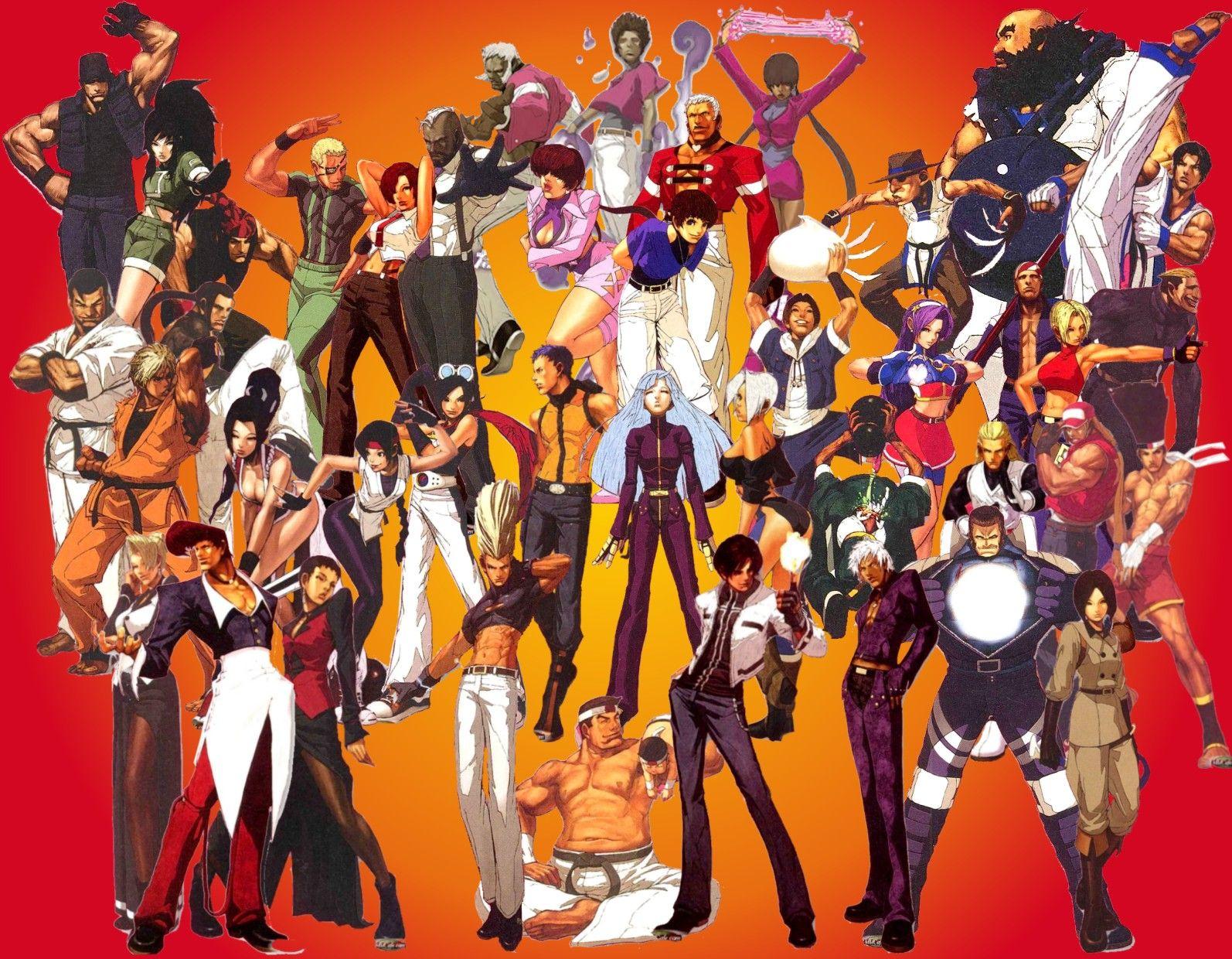 1594x1240 wallpapermodelling: King Of Fighter Wallpaper Download