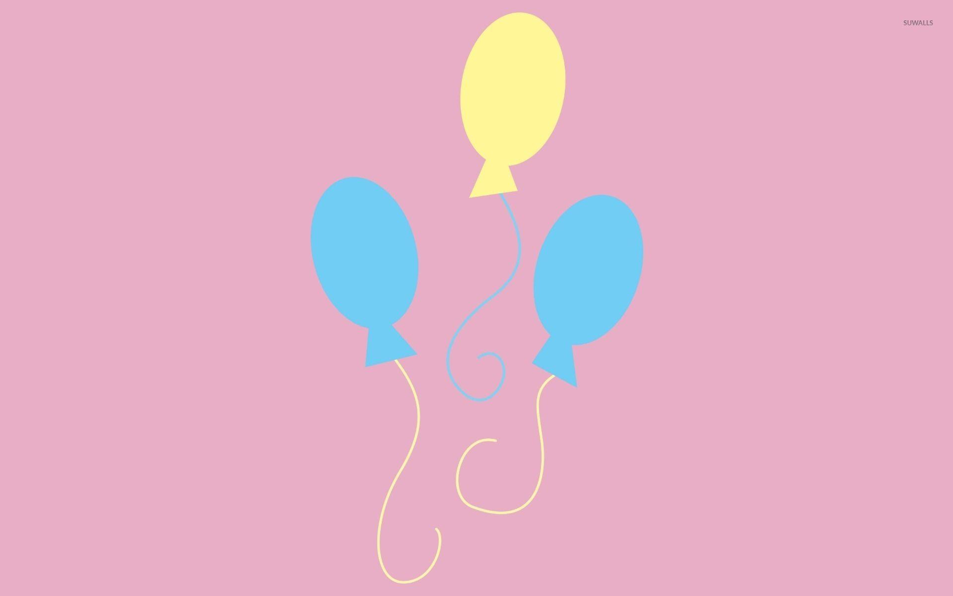 1920x1200 The balloons of Pinkie Pie Little Pony wallpaper