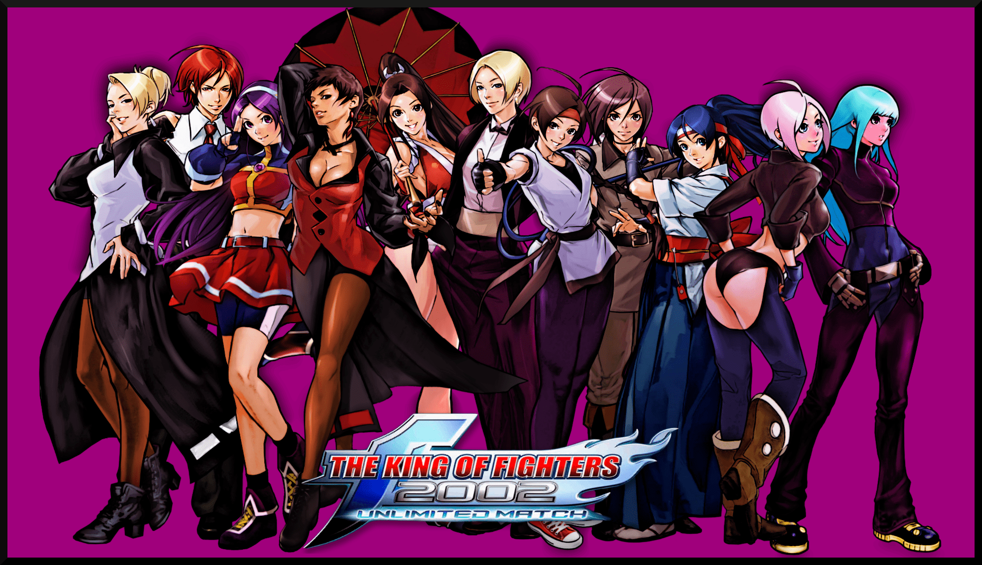 1980x1140 KOF 2002 Ladies by topdog4815. King of fighters, Art of fighting, Fighter