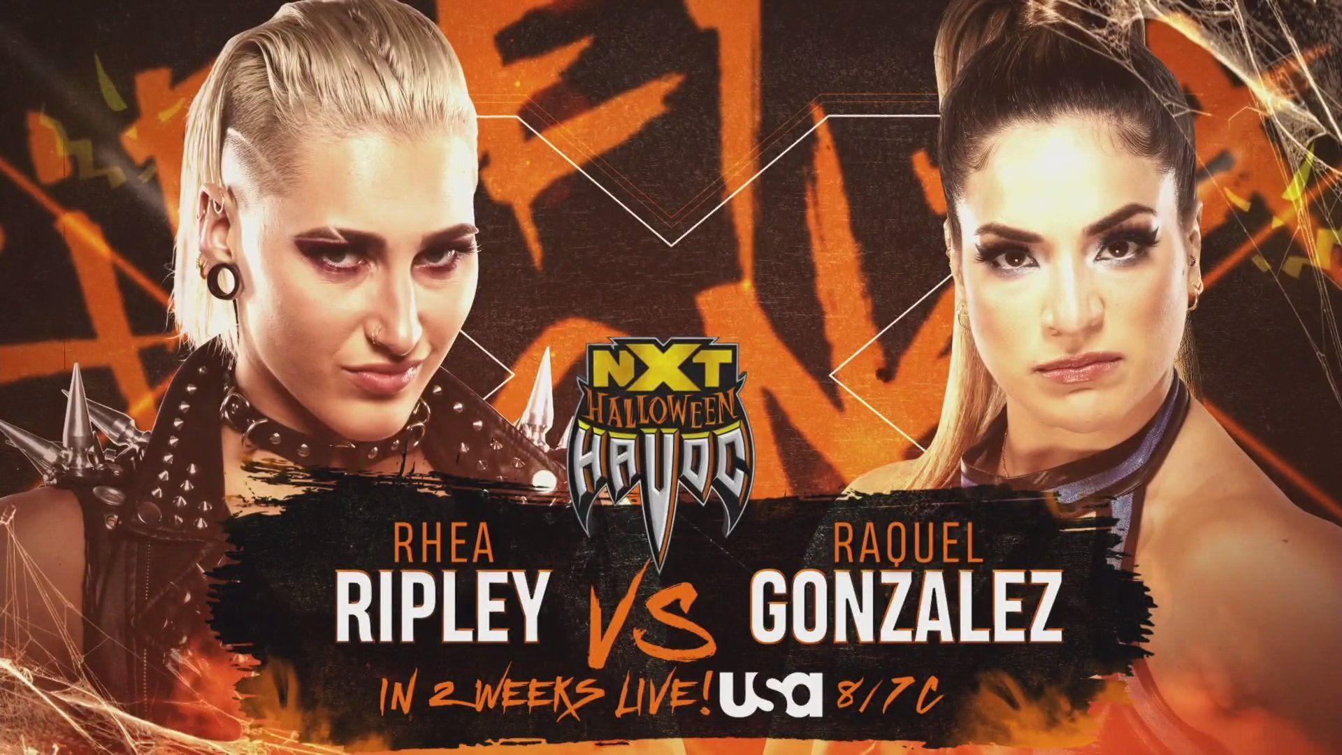 1920x1080 Rhea Ripley vs. Raquel González Set for NXT Halloween Havoc