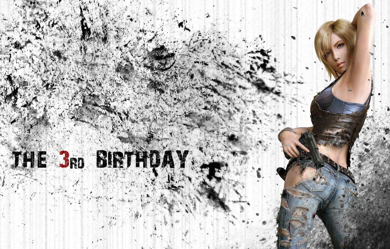 1332x850 Wallpaper girl, gun, blonde, Parasite Eve, Aya Brea, The 3rd birthday image for desktop, section игры