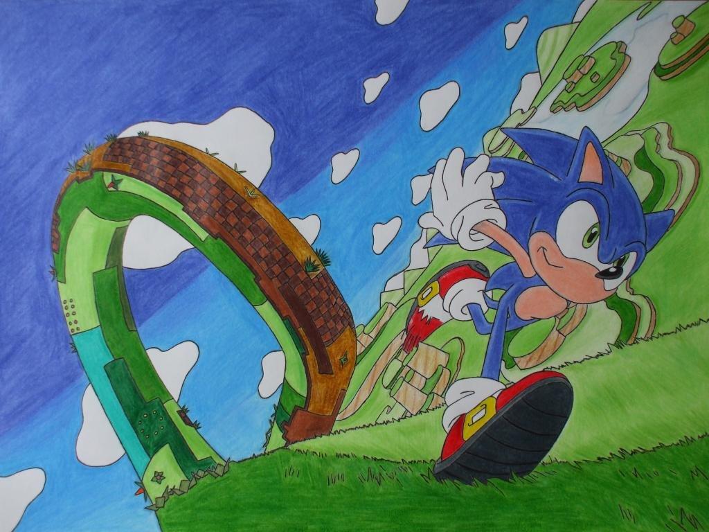 1024x768 Sonic Lost World wallpaper HD for desktop background