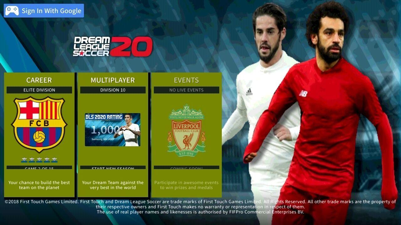1280x720 Dream League Soccer 2020 New amazing Edition For Android. Liverpool team, League, Real madrid team