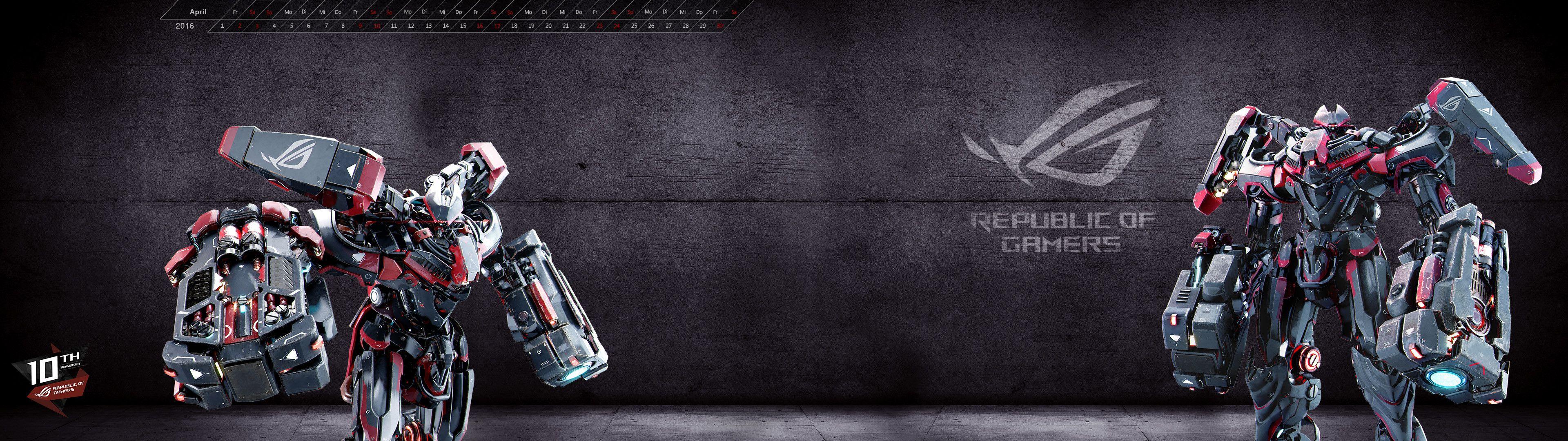 3840x1080 Asus Rog Wallpaper