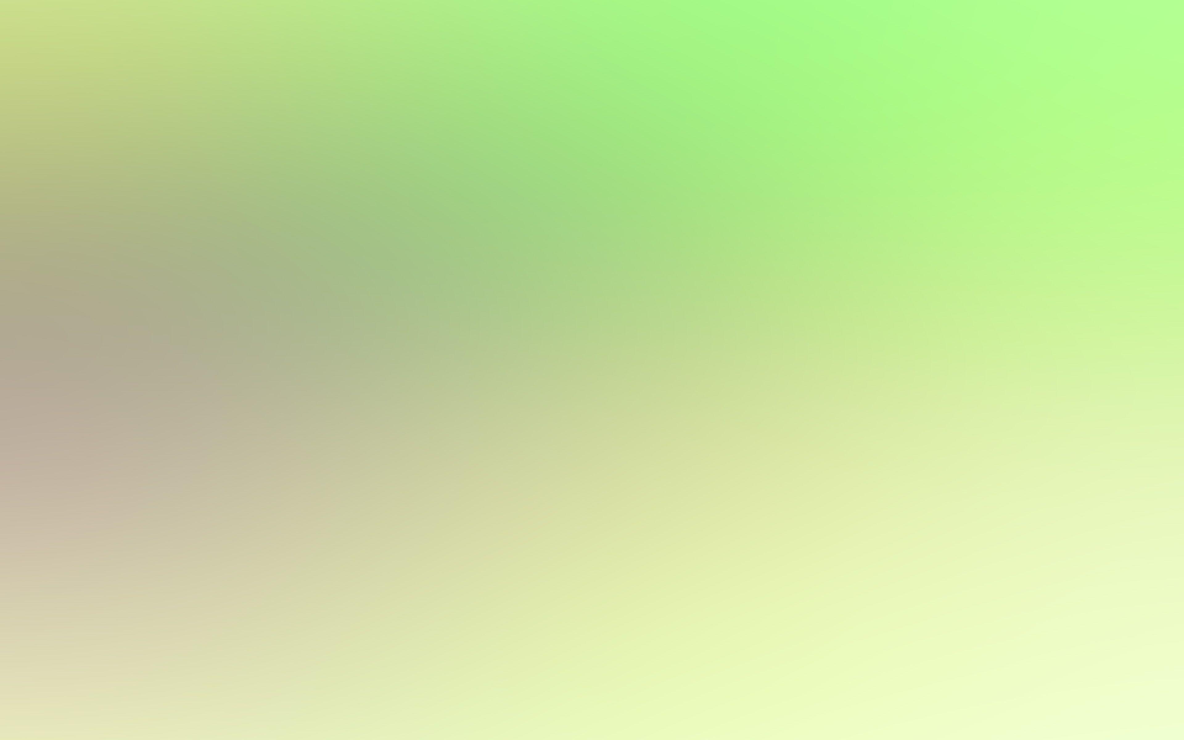 3840x2400 Yellow Cute Green Blur Wallpaper