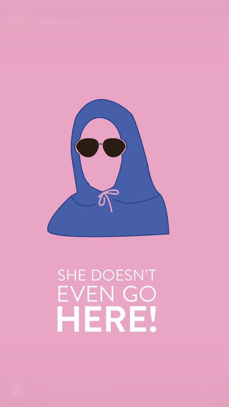 750x1334 Mean Girls Background