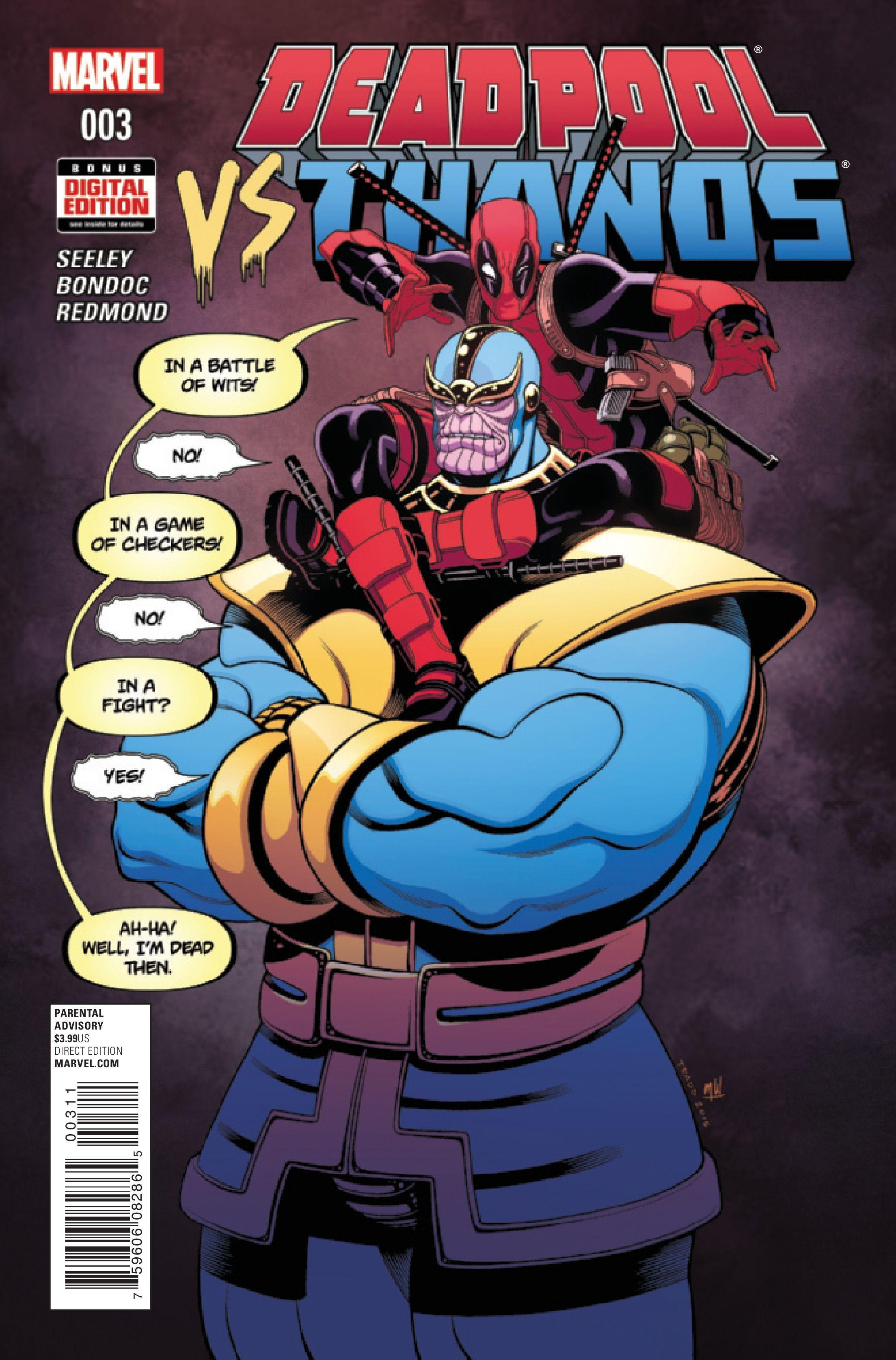 2207x3350 Deadpool Vs Thanos Wallpaper