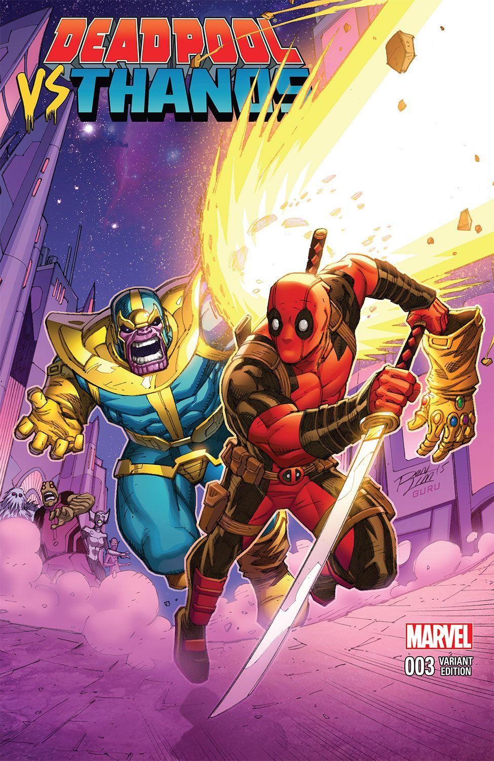 975x1500 Deadpool Vs. Thanos (2015) (Lim Variant)