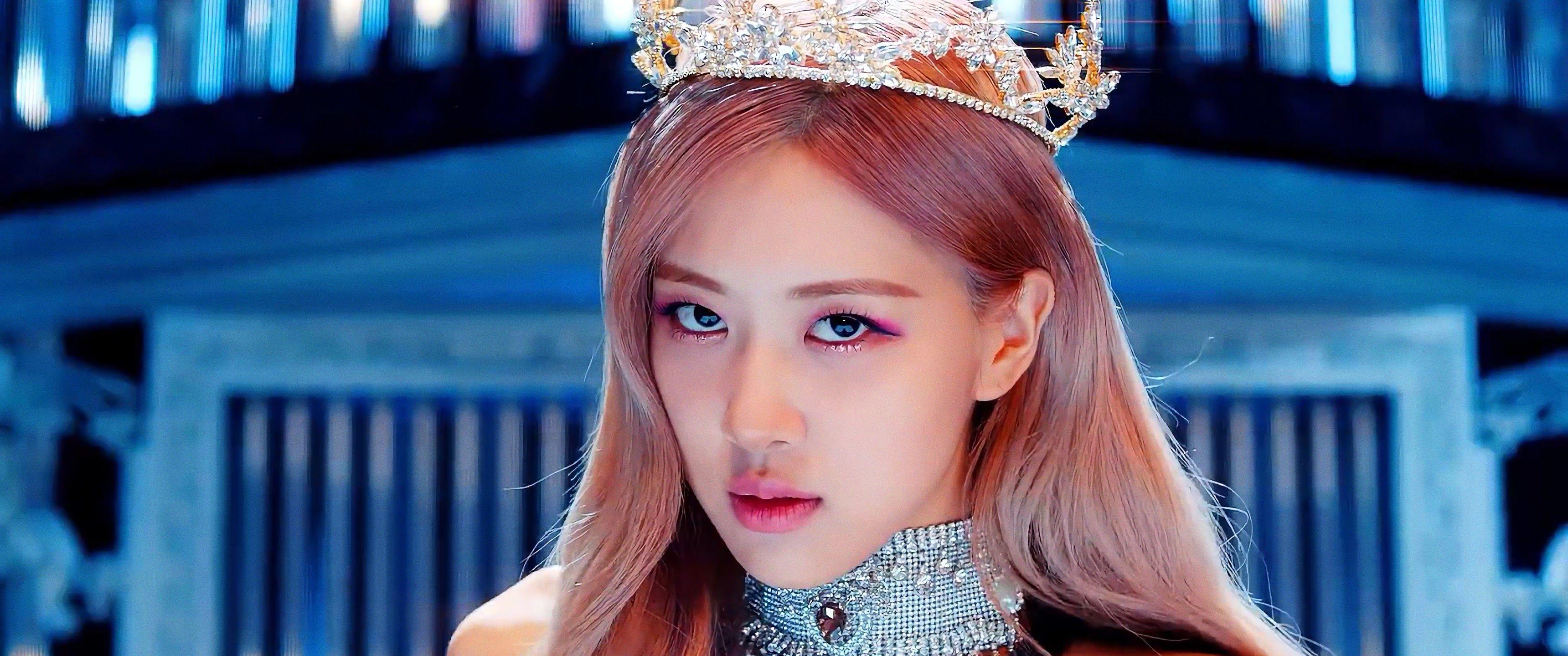 3440x1440 BLACKPINK Kill This Love Rose 4K Wallpaper