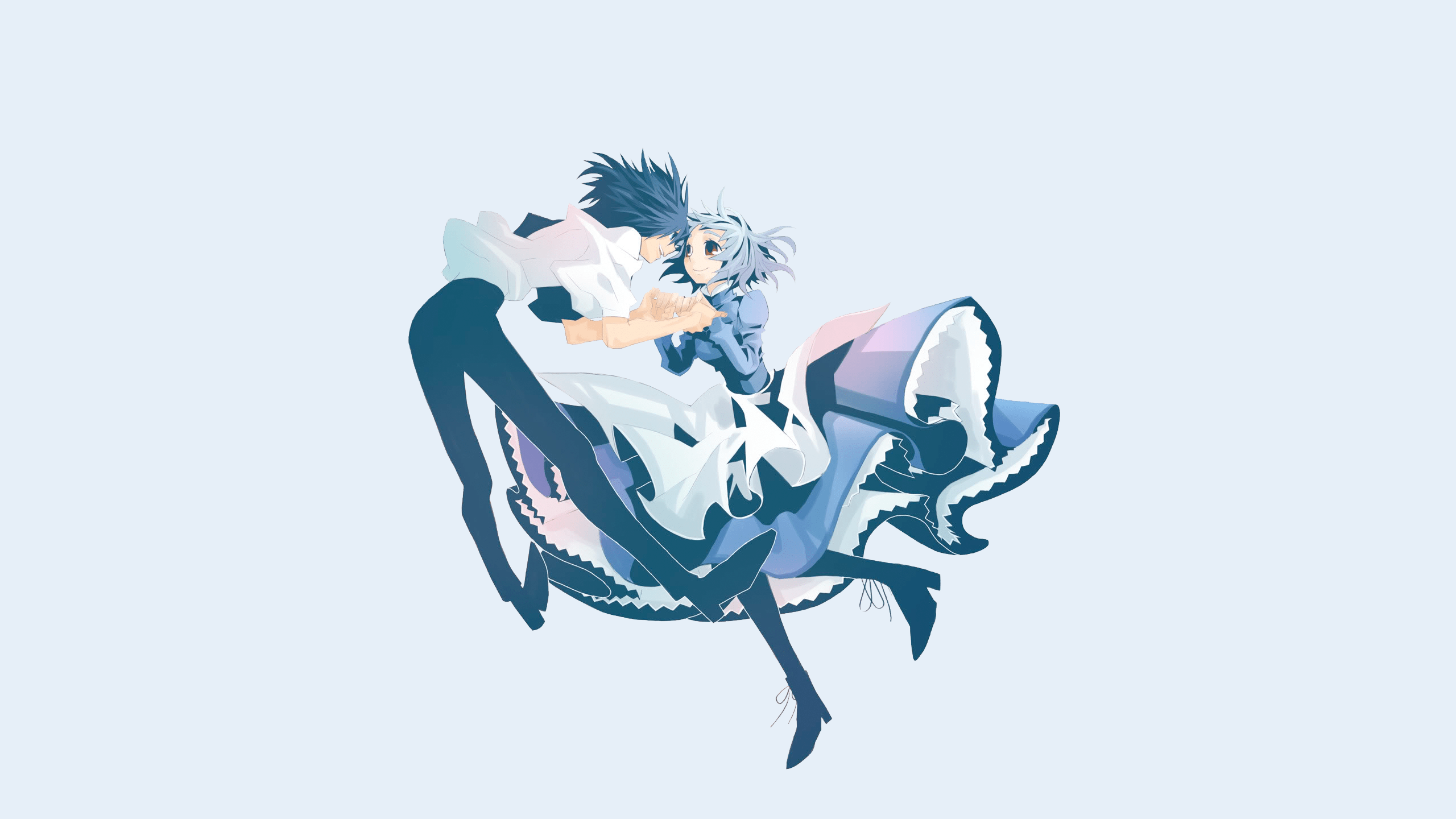 2560x1440 Howl's Moving Castle Wallpaper Howl And Sophie