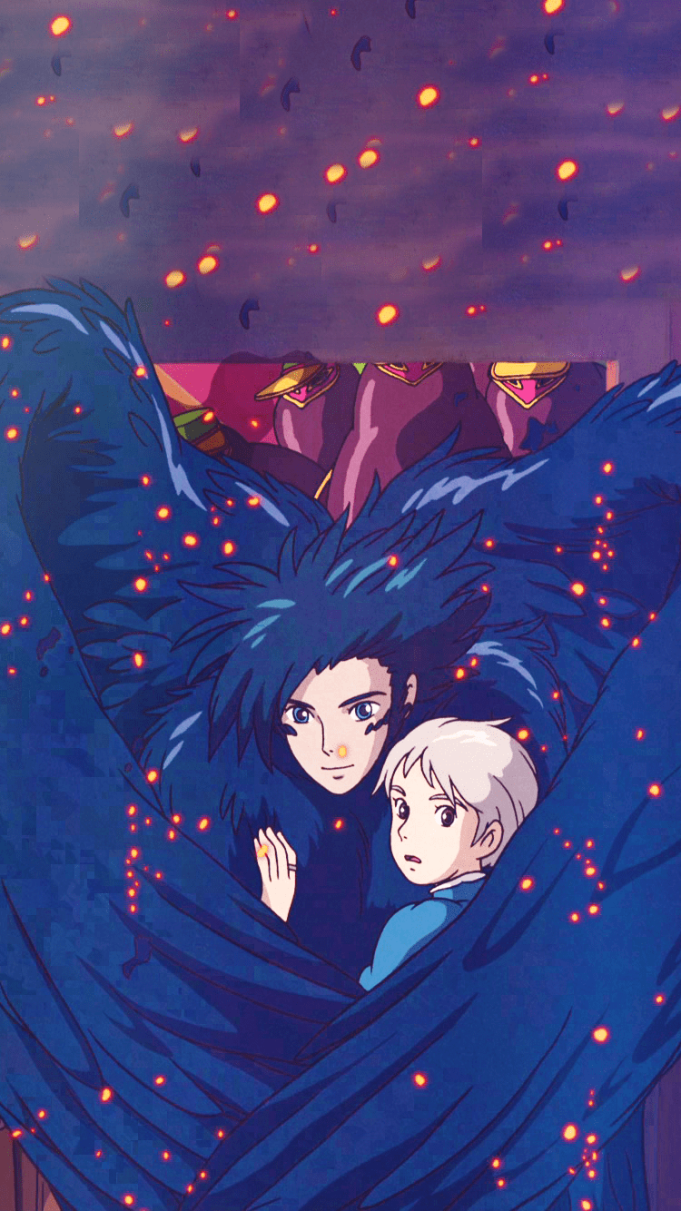750x1334 Howl's Moving Castle. El Castillo Ambulante. ハウルの動く城