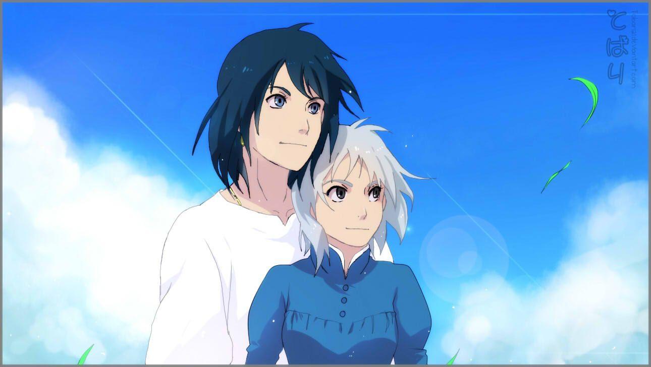 1290x728 Howl and Sophie's moving kastil, castle fan Art