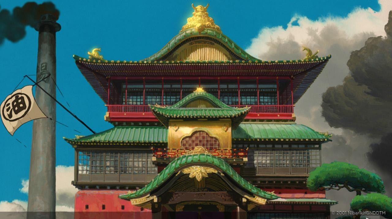 1280x717 LOOK: Background Art from Studio Ghibli's 'Spirited Away'. Animation World Network