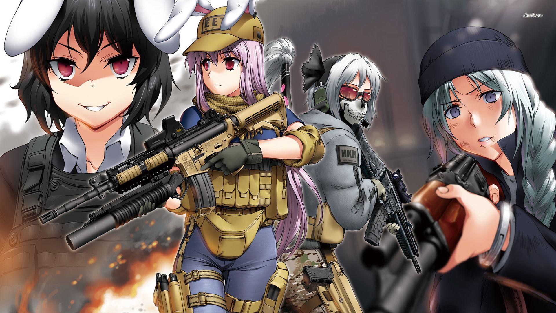 1920x1080 Girls with guns wallpaper wallpaper