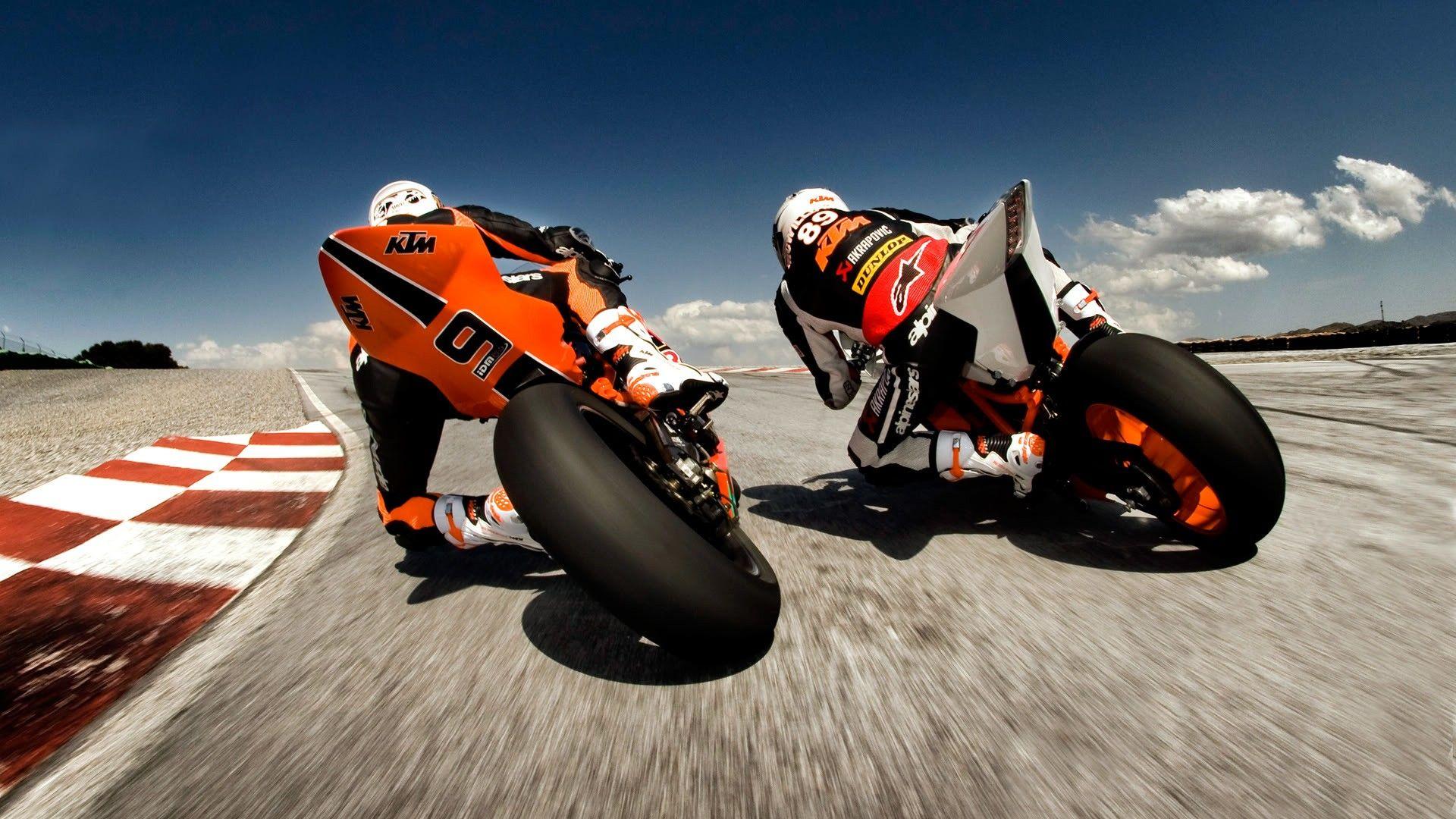 1920x1080 Motorcycle Racing Wallpaper
