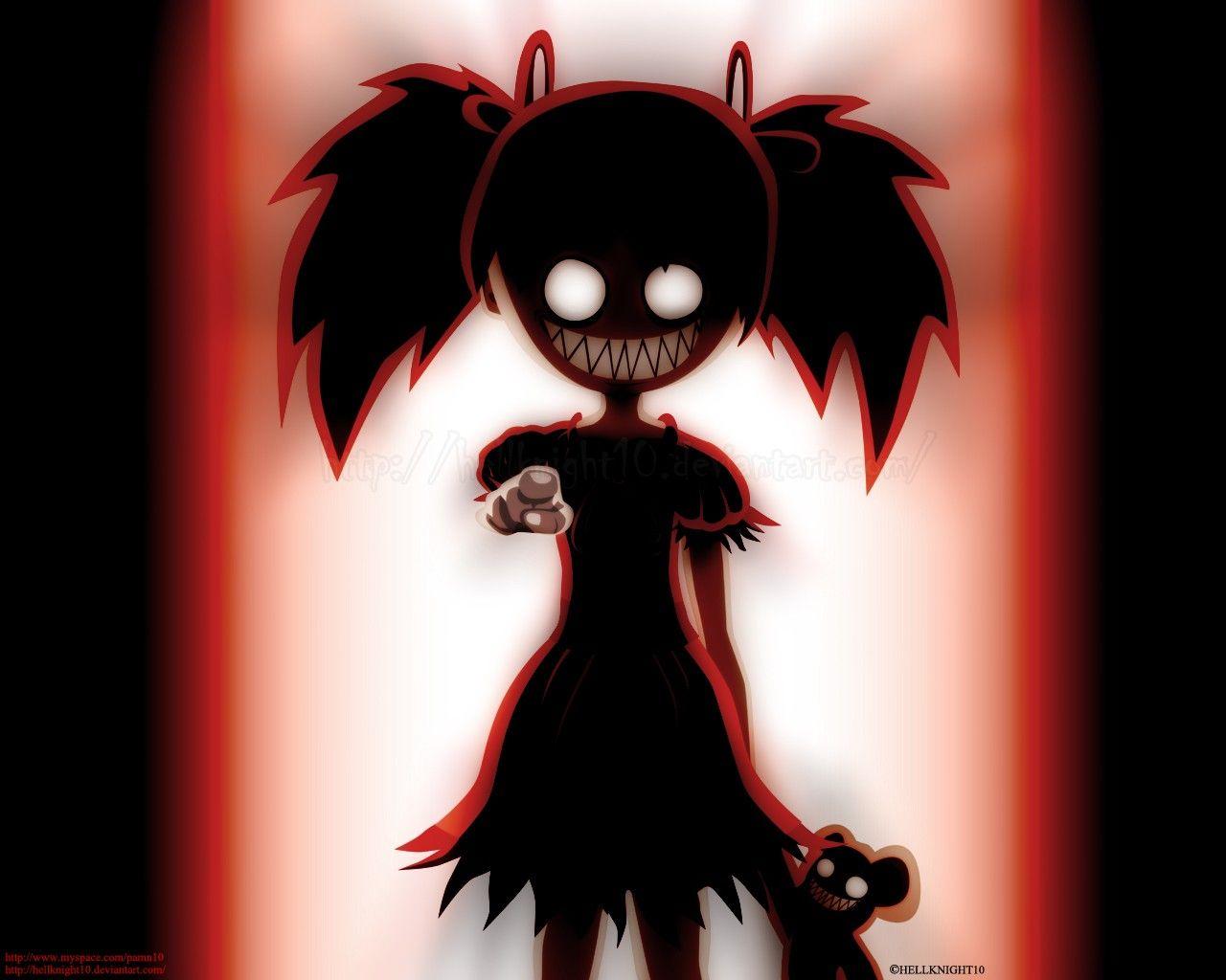 Scary Cartoon Wallpapers - Top Free Scary Cartoon Backgrounds -  WallpaperAccess