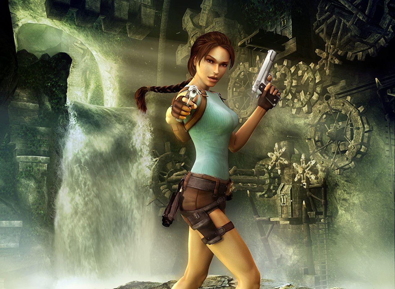 1280x938 image Tomb Raider Tomb Raider Anniversary Lara Croft young woman