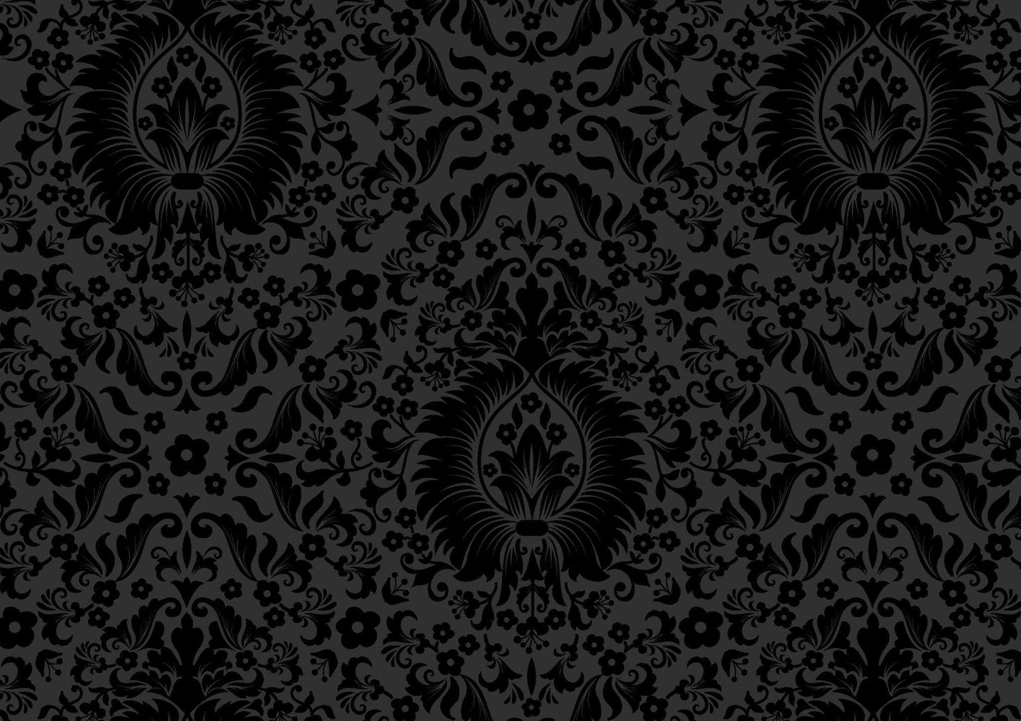 Black Damask Wallpapers - Top Free Black Damask Backgrounds