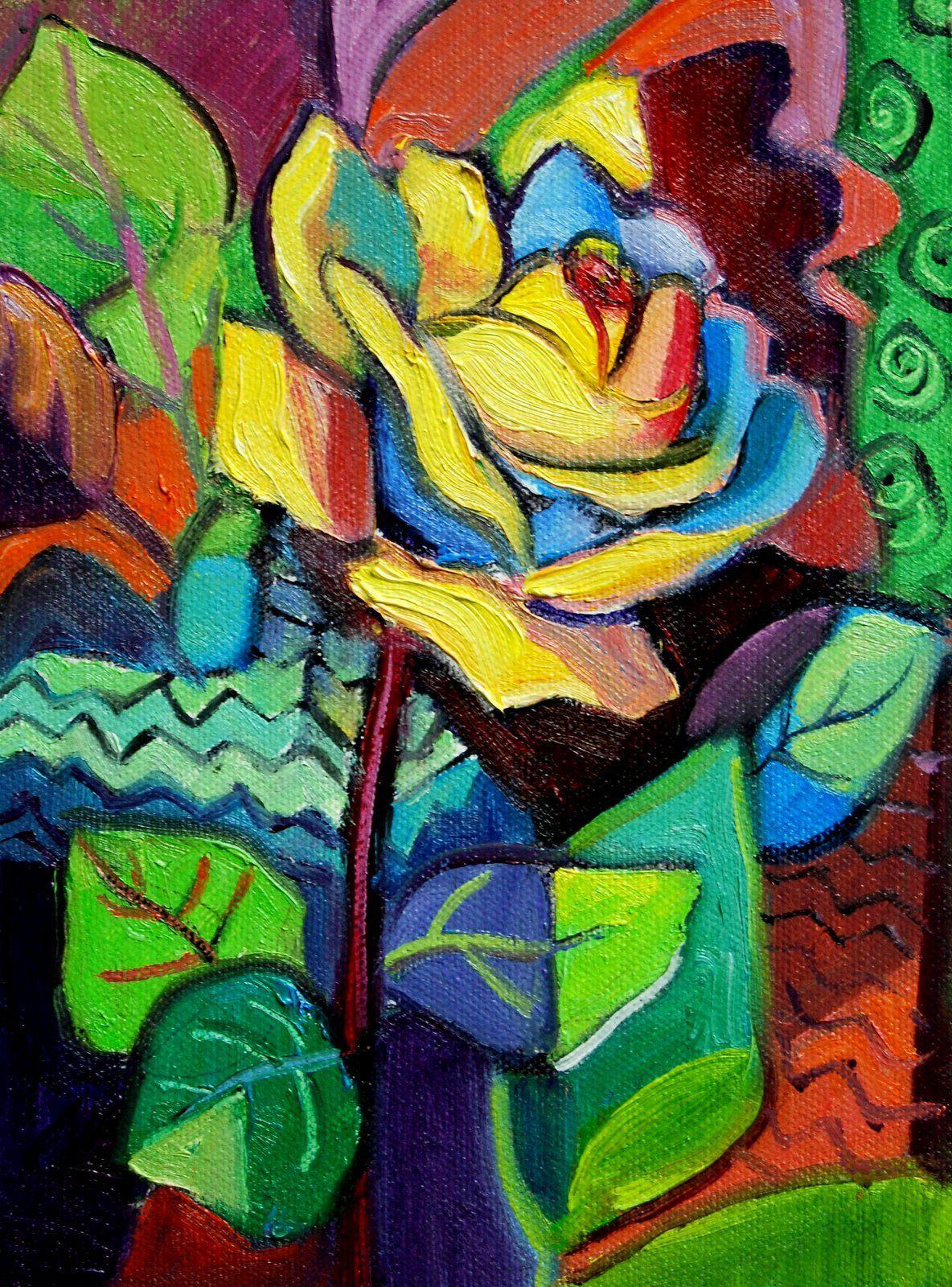 1184x1600 Abstract Art Picasso HD Picture 4 HD Wallpaper. amagico.com. Abstract flower art, Flower painting, Picasso flowers