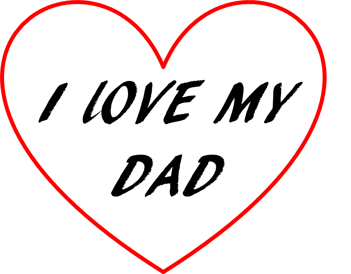 1152x900 I Love Daddy Wallpaper
