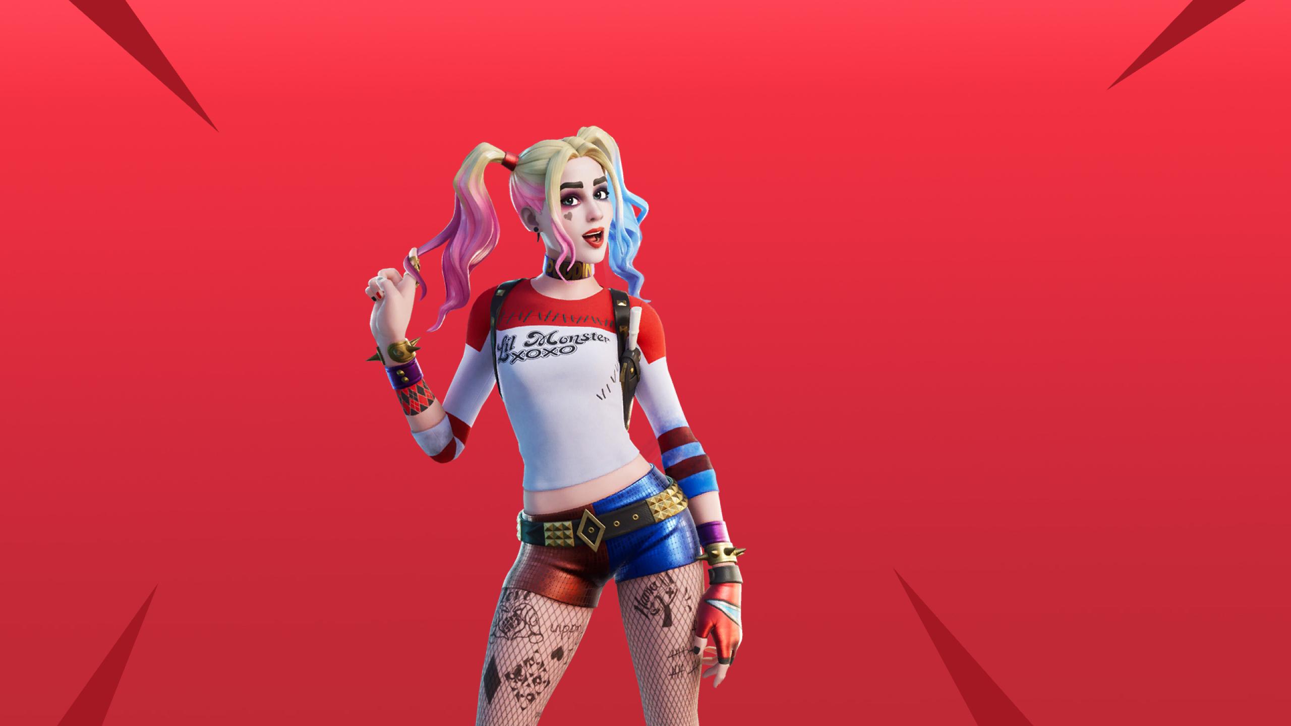 2560x1440 Harley Quinn Fortnite Skin 1440P Resolution Wallpaper, HD Games 4K Wallpaper, Image, Photo and Background