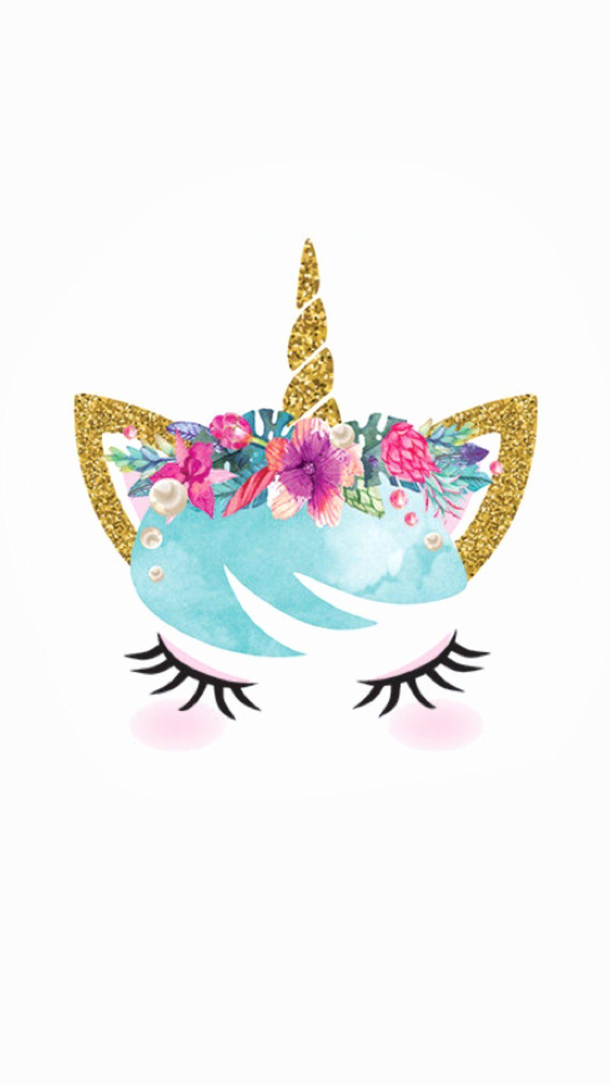 1242x2208 Unicorn Kawaii Wallpaper