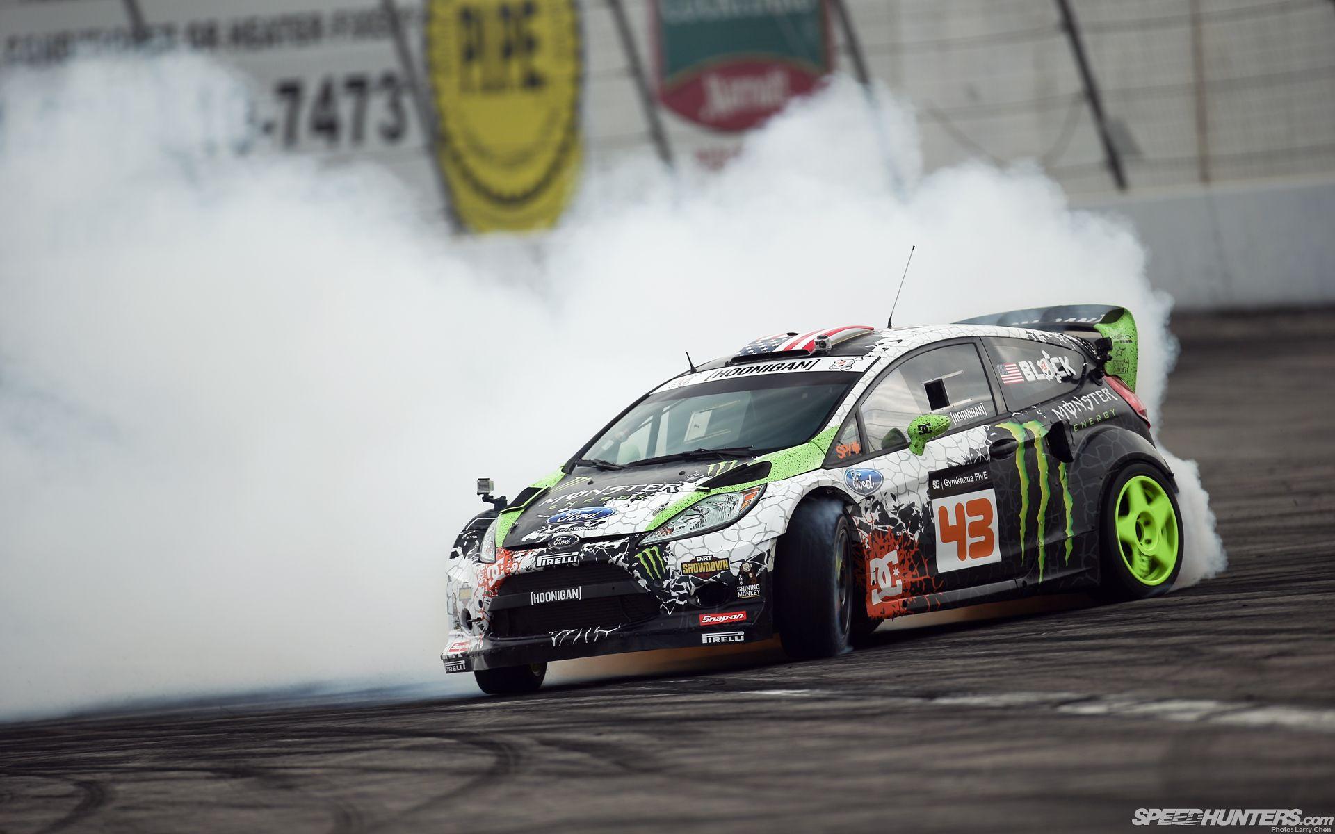 1920x1200 Ken Block Ford Fiesta Drift Smoke HD Wallpaper, cars Block Ford Fiesta Drift