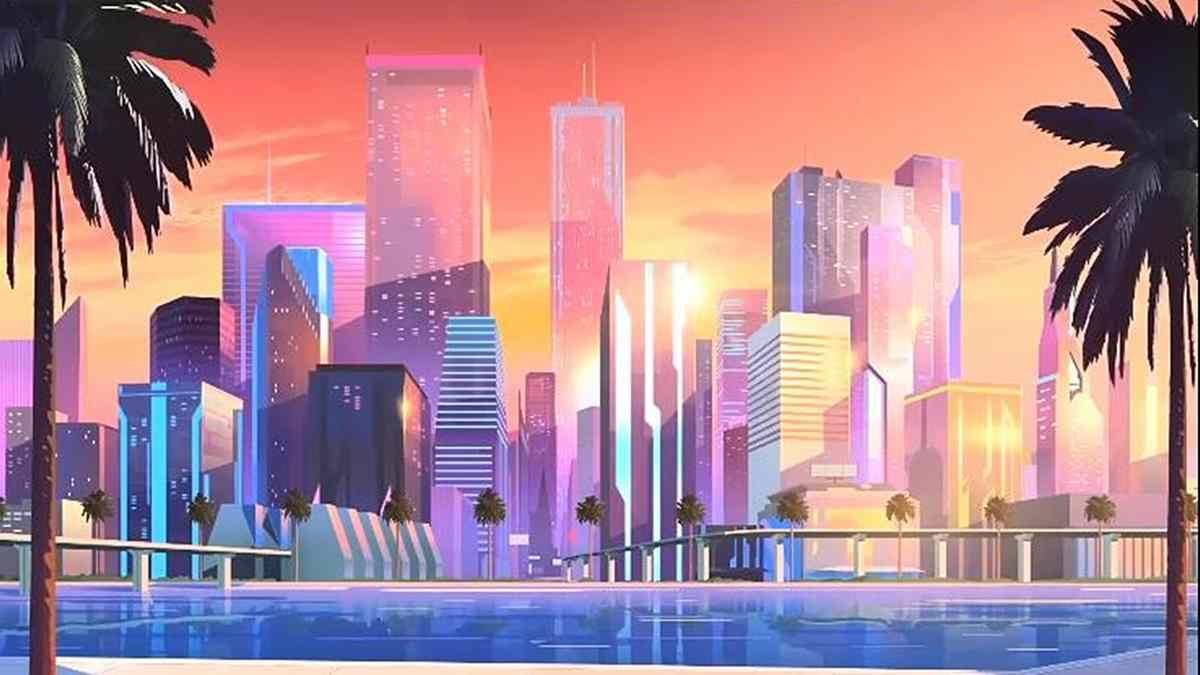 1200x675 80s Anime Aesthetic Wallpaper