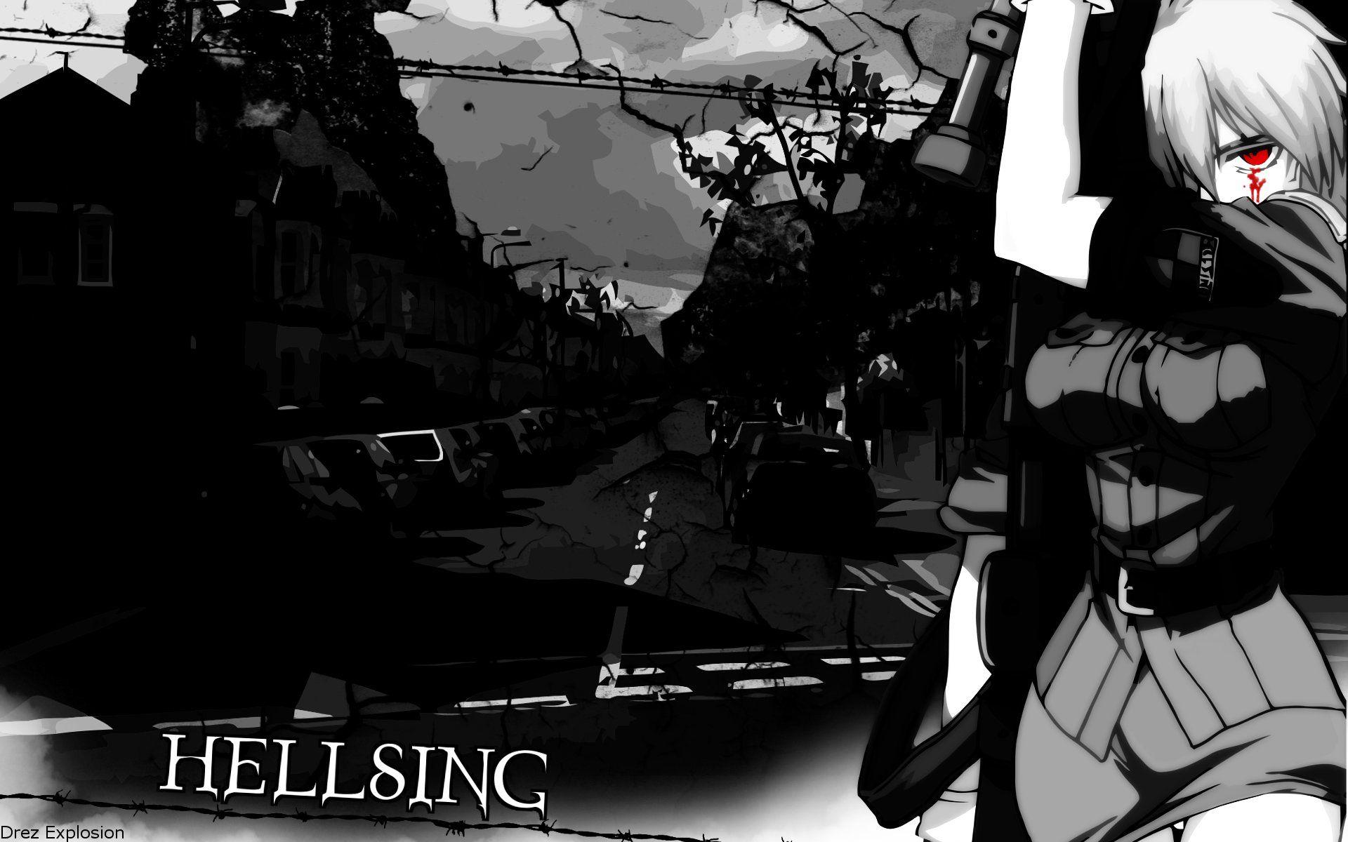1920x1200 Hellsing gothic anime wallpaperx1200