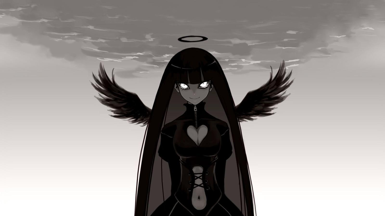 1600x900 Gothic Angels Wallpaper