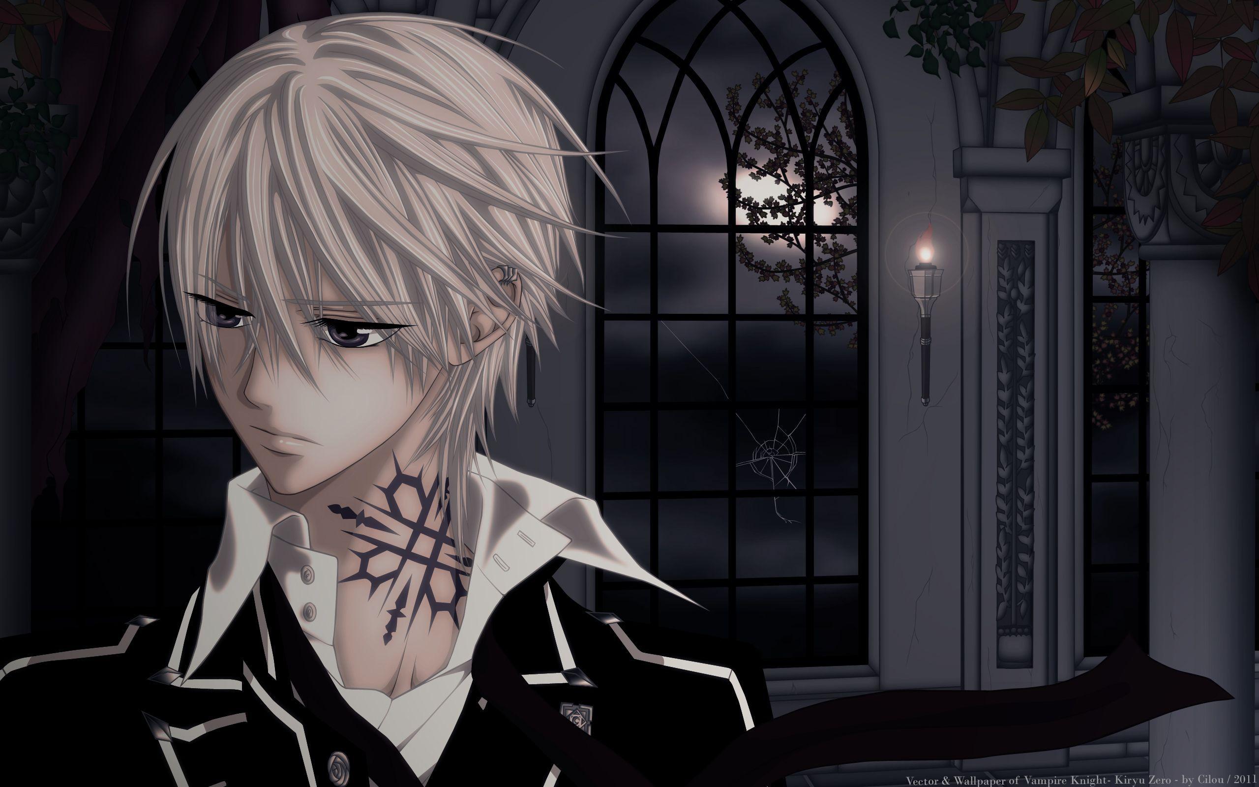 2560x1600 Gothic Anime Vampire Boys Wallpaper