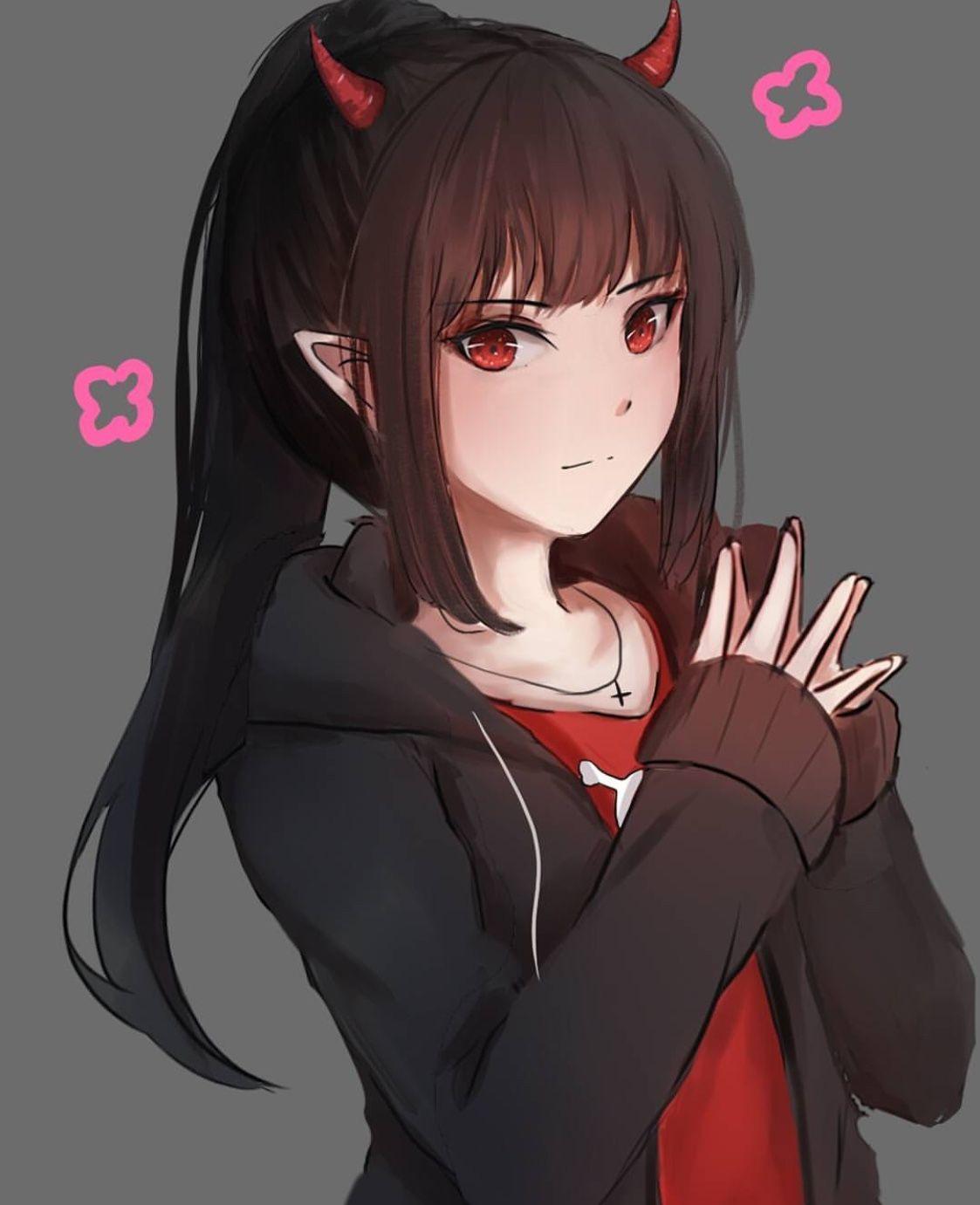 A Cute Demon Girl NovelAI by DeltaKingHakujutsu on DeviantArt